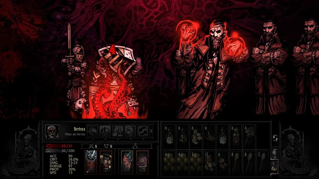 Darkest Dungeon финальный босс. Darkest Dungeon сердце тьмы. Darkest Dungeon 2 man at Arms. Darkest Dungeon 2 Crusader.