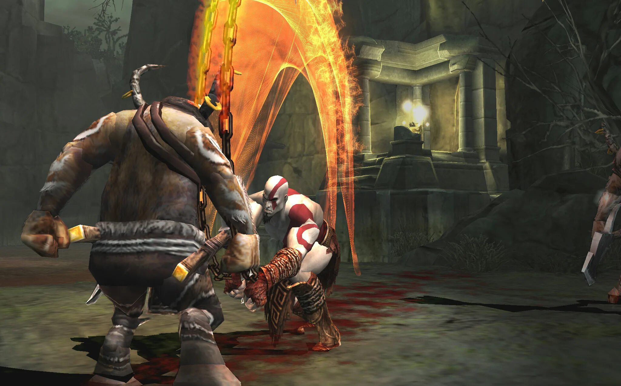 Игры типа боев. God of War (игра, 2005). Игра God of War на ps2 Атлант. Игра God of War 1 2 3. God of War ps2 ps3.