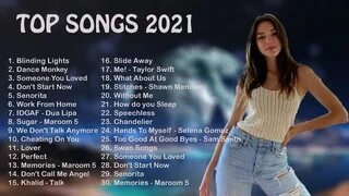 Popular Songs 2021. Песни 2021. Топ песен. Топ музыка 2021.