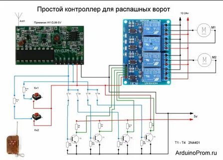 Реле открытия ворот