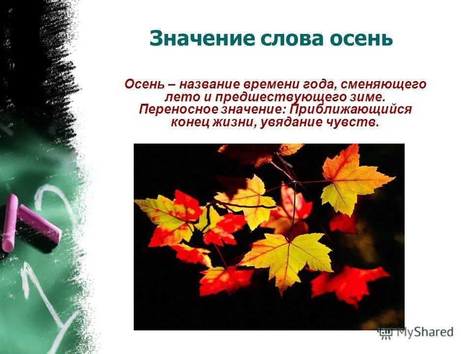 Презентация 3 класс слово осень. Проект рассказ о слове осень. Проект рассказ о слове осень 3 класс. Словарь лексических значений слов. Осенит значение слова.