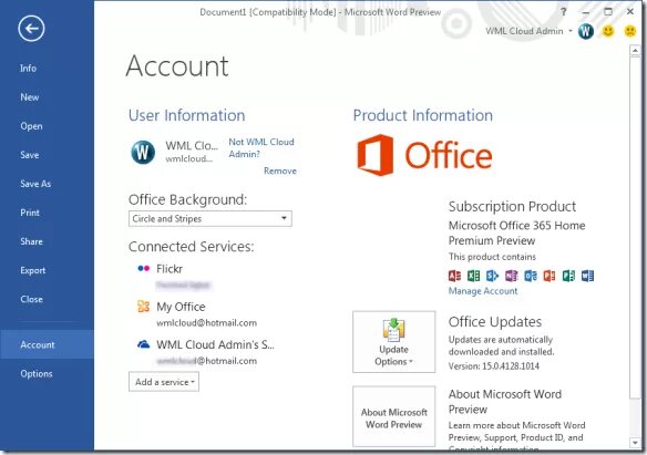 Как узнать версию майкрософт офис. Офисные программы для windows 8. как узнать версию office. пакет офисных программ microsoft office лицензия.