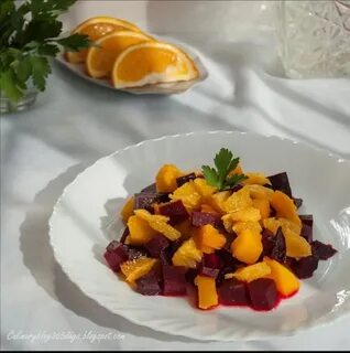 Свекла с апельсином