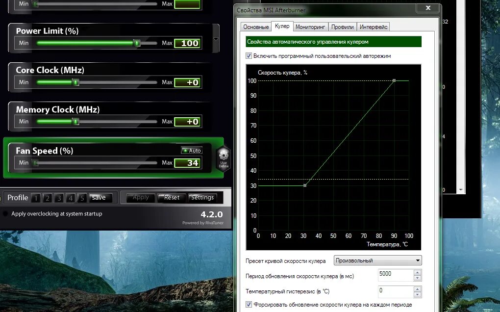 Кривая кулера видеокарты Afterburner. Скорость кулера процессора программа. Скорость вращения вентилятора видеокарты NVIDIA. Программа для управления кулерами. Настройка оборотов кулера
