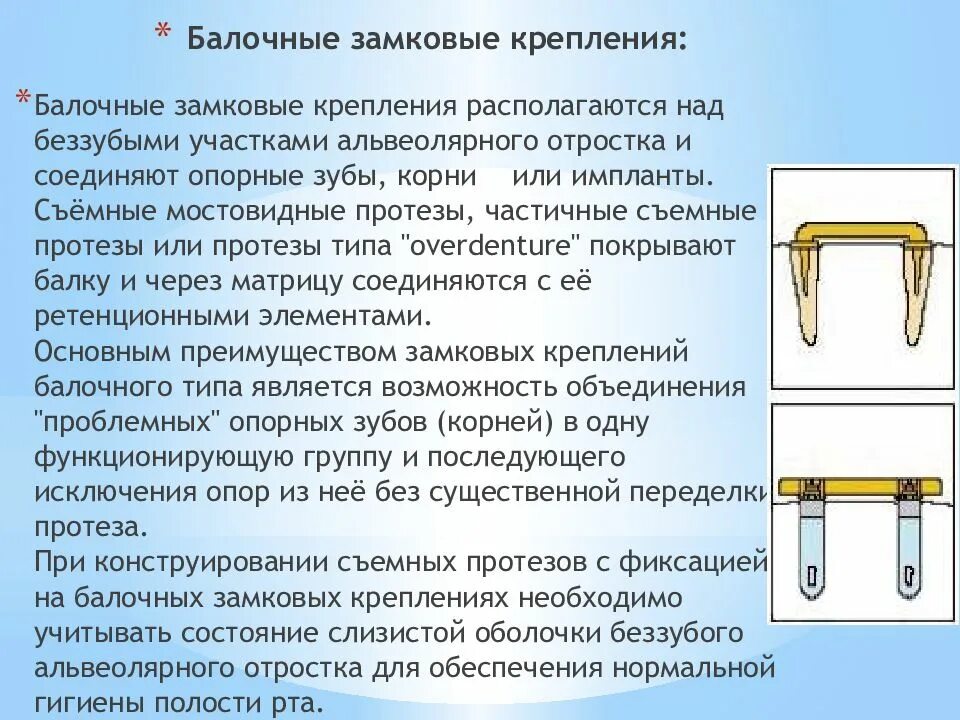 Тип фиксатора