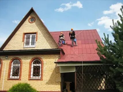 Резиновая краска дом