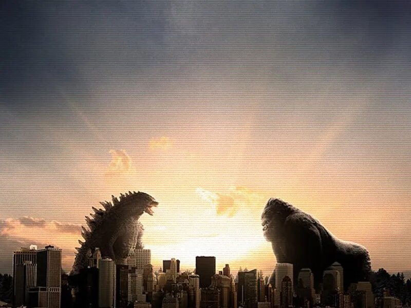 King kong vs godzilla 2024. Годзилла против Конга. Кинг Конг против Годзиллы.