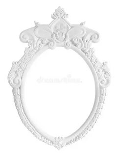 White oval