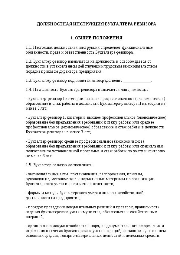 Ответственность ревизора. Бухгалтер-Ревизор должностные обязанности. Ревизор контрольно-ревизионного отдела обязанности. Ревизор функциональные обязанности. Бухгалтер-Ревизор должностная инструкция.