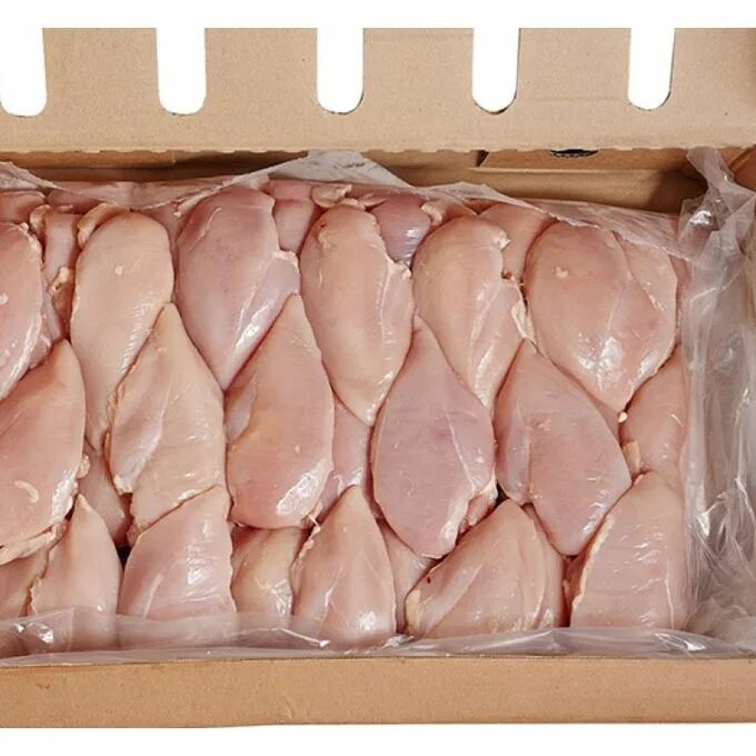 Филе грудки ц/б монолит 15кг охл. Куры питерские. Тушка утиная 1 сорт. Охлажденную оптом. Филе форели в вакуумной упаковке.