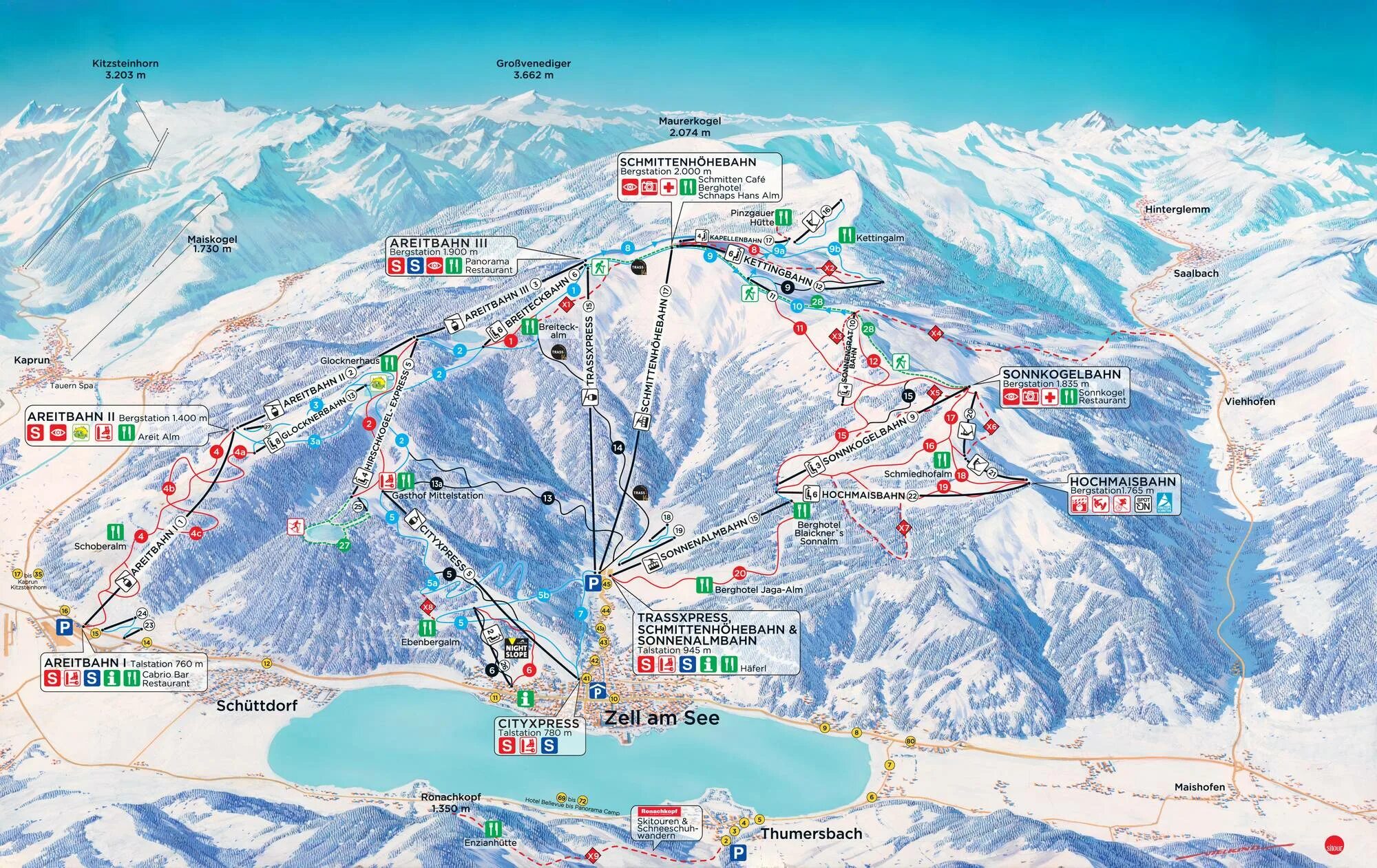 Ski bus. Цель-ам-Зее Австрия горнолыжный курорт. Zell-am-see трассы. Цель-ам-Зее-Капрун. Цель ам Зее Австрия трассы.