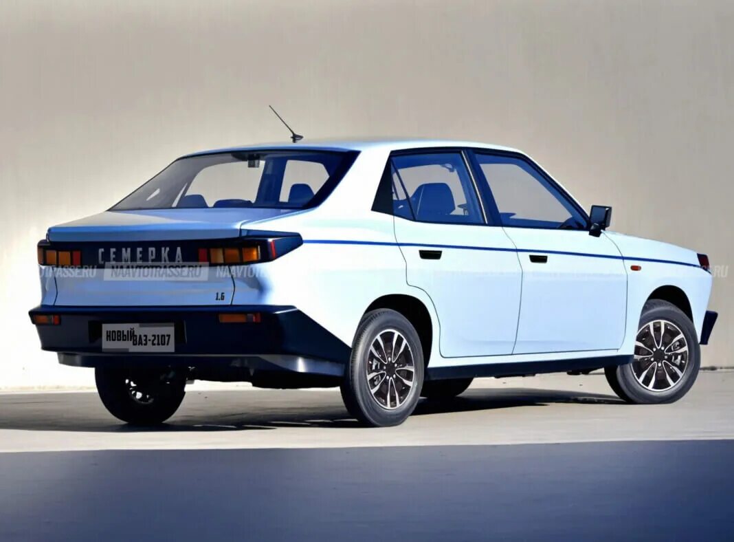 В Сети показали, как могла бы выглядеть новая Lada "Двойка" (преемница ВАЗ-2102)