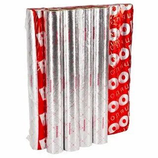 Rockwool 100 кашированные фольгой