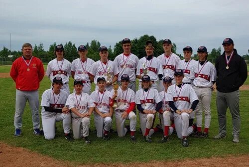 Russia Championship Baseball. Russian Cadets.