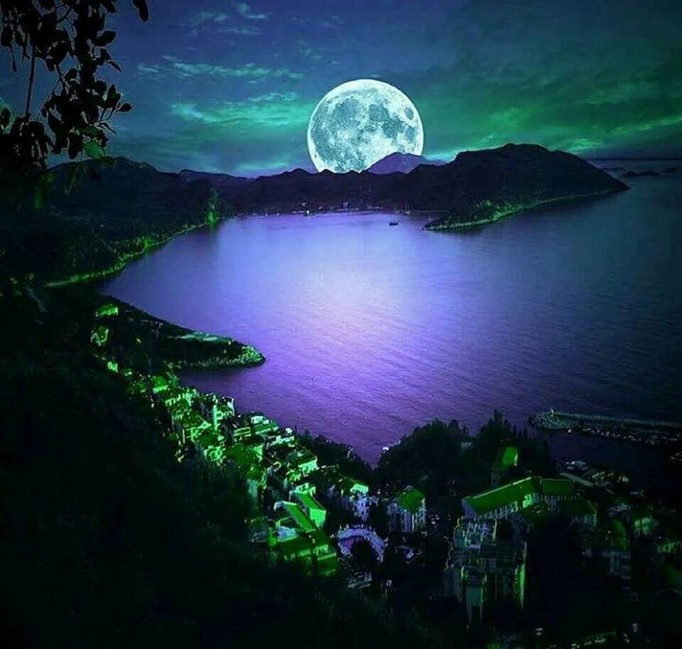Окр мир ночью. Лунная ночь. Красивая ночь. Добрый вечер (Луна , природа ). Природа ночью.