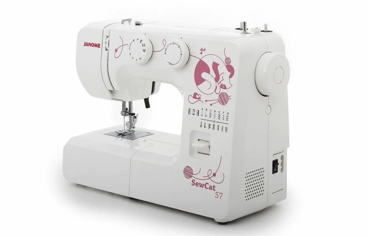 Швейная машина Janome SEWCAT 57. Швейная машинка Janome Sew Cat 57. Шв маш Джаноме 2219. Janome Color 57. Швейная машинка жаном