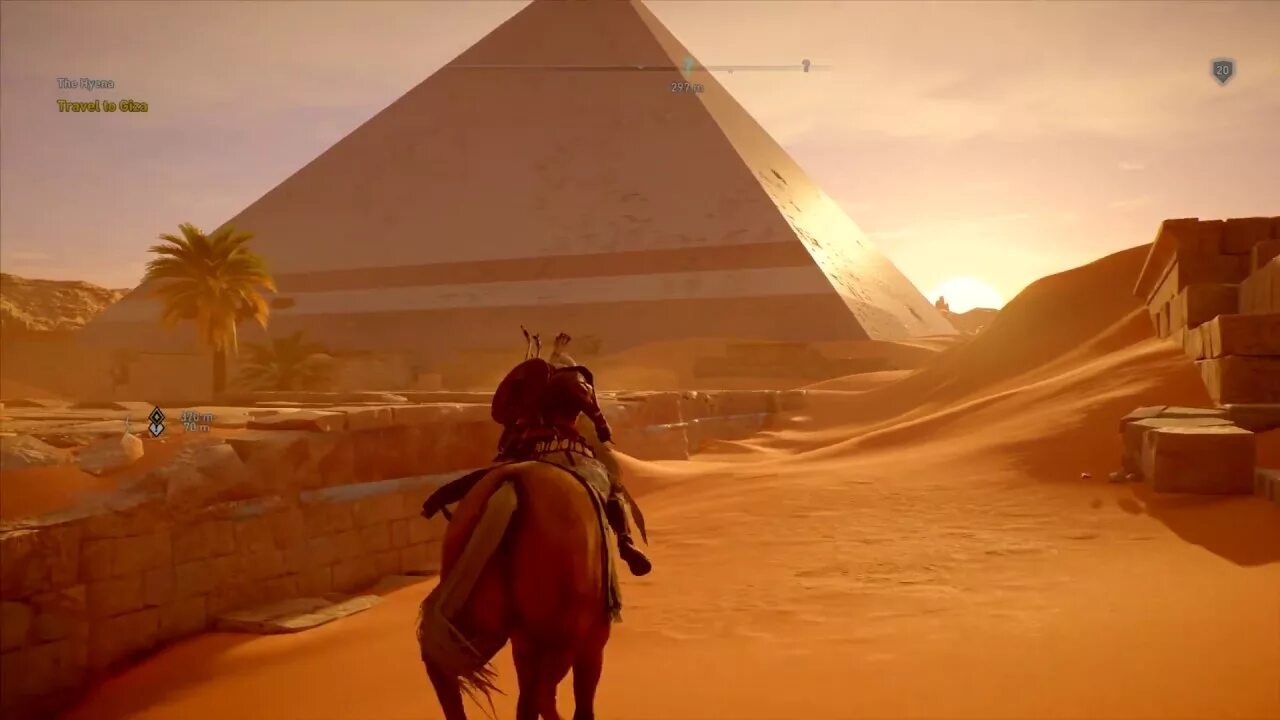 Assassins creed origin пирамиды