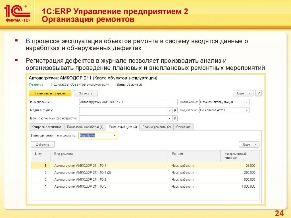 Версии 1с erp. 1с:ERP управление предприятием 2. Функциональные возможности 1с ERP управление предприятием. Объект эксплуатации в 1-с. ТОИР 1с ERP.