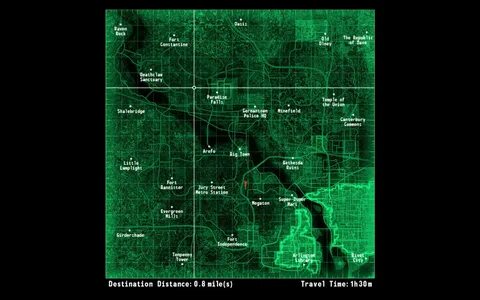 fallout 3 map - Google Search Мас Обои, Fallout 3, Мир.