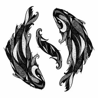 Татуировка рыбы эскиз