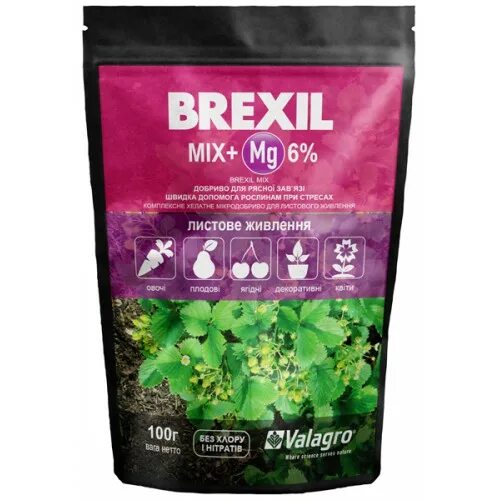 Удобрение Валагро Брексил (Valagro Brexil Mix), 1 кг. Удобрение Valagro "Brexil Mix" 100 гр. Valagro "Брексил микс комплекс микроэлементов". Микроэлементы Valagro.