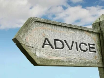 3 pieces of advice