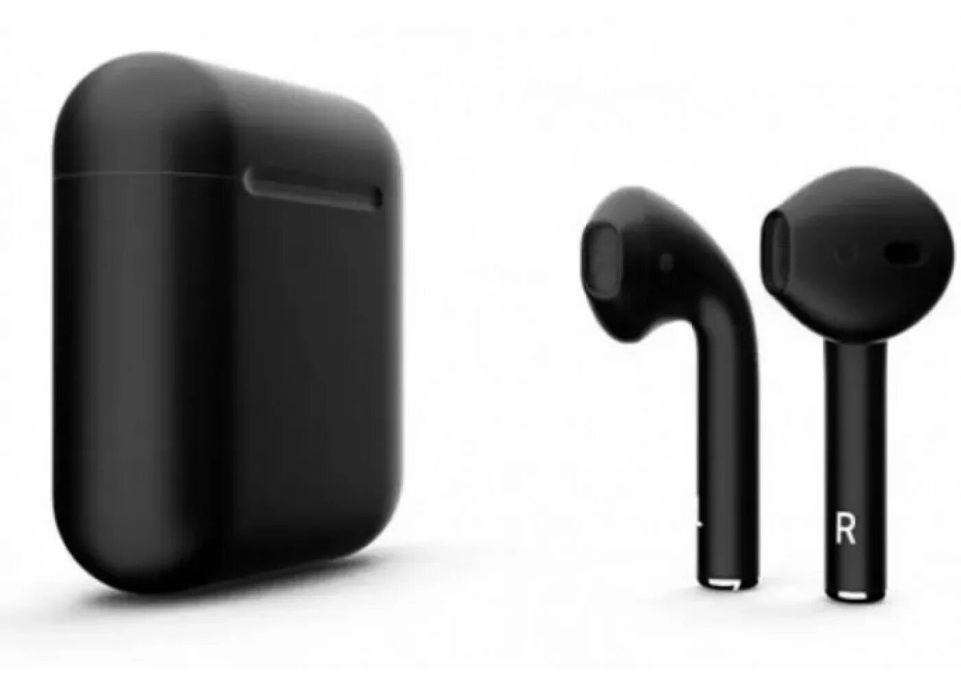 Как выглядит airpods. Apple airpods 2. наушники беспроводные apple airpods 2. беспроводная гарнитура apple airpods 2 (matte black). tws i12.