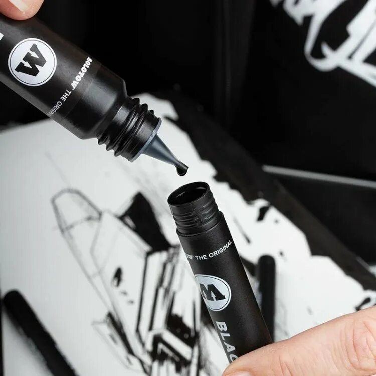 Заправка для маркеров для скетчинга. Molotow 30 ml маркер. molotow маркер blackliner calligraphy 703214. заправка для маркеров molotow. molotow blackliner с заправкой.