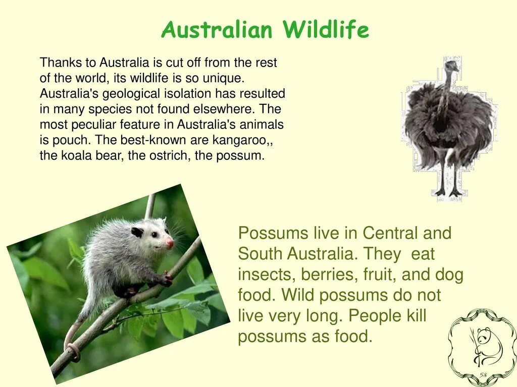 Unique australia. Why australia is unique.