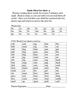 Word study