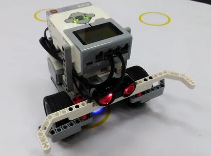 Датчик расстояния ev3