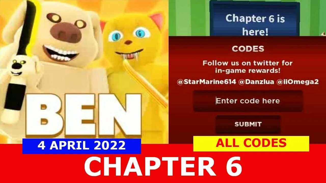 Chapters codes. Chapters codes