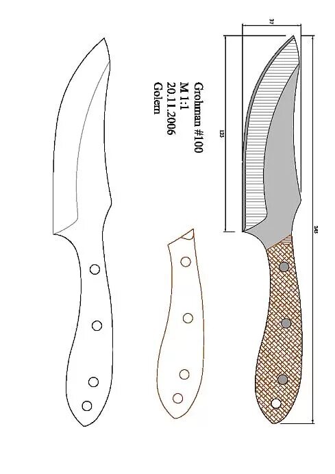 Knife patterns