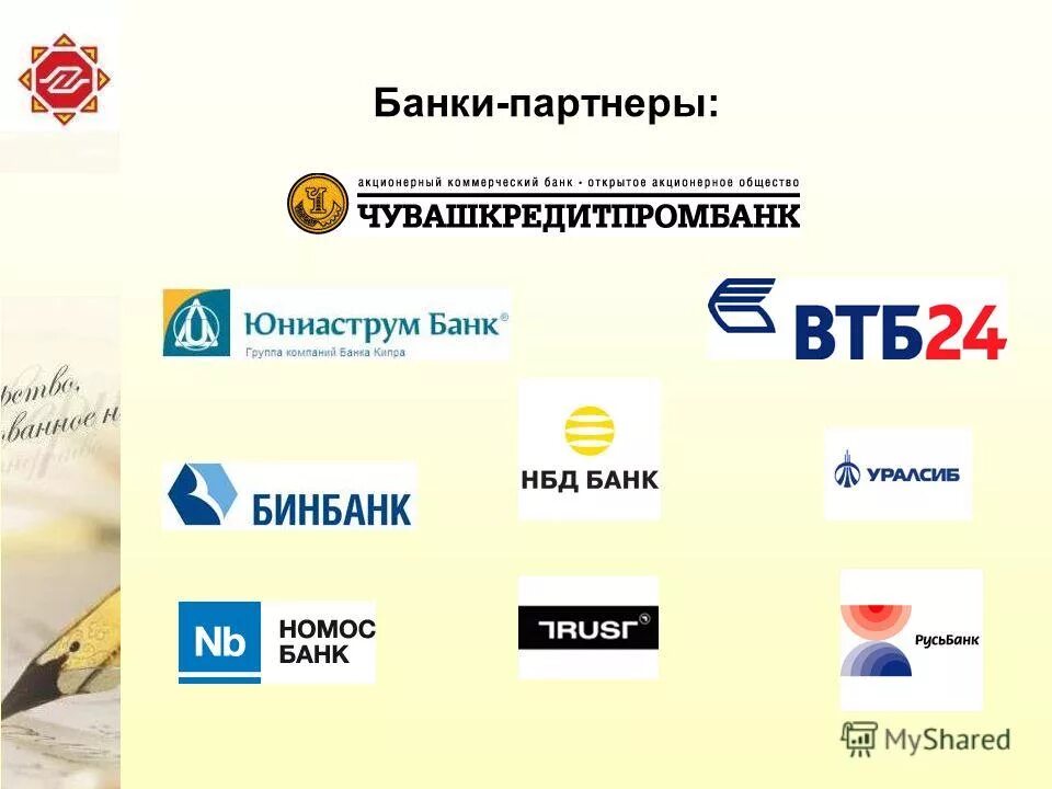 магазины партнеры банка