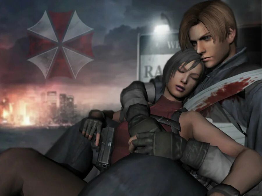 Ada wong and leon r34
