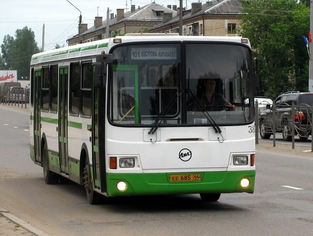 Пригородные автобусы цена. Автобус 101 Кострома Караваево. Кострома 101 автобус ЛИАЗ. Автобусы ЛИАЗ Кострома. Автобус Караваево Кострома Караваево.