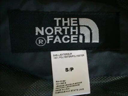 Бирки the north face