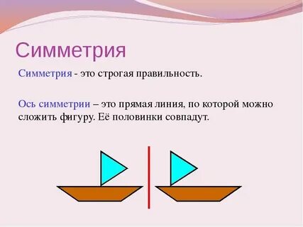 Симметрия 3 класс математика что это