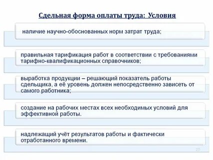 Сдельная оплата издержки