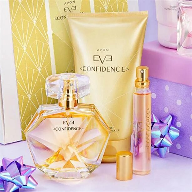 Avon confidence. Eve confidence Avon набор. Набор Avon Eve confidence для нее. Эйвон духи женские Конфиденс 100мл.