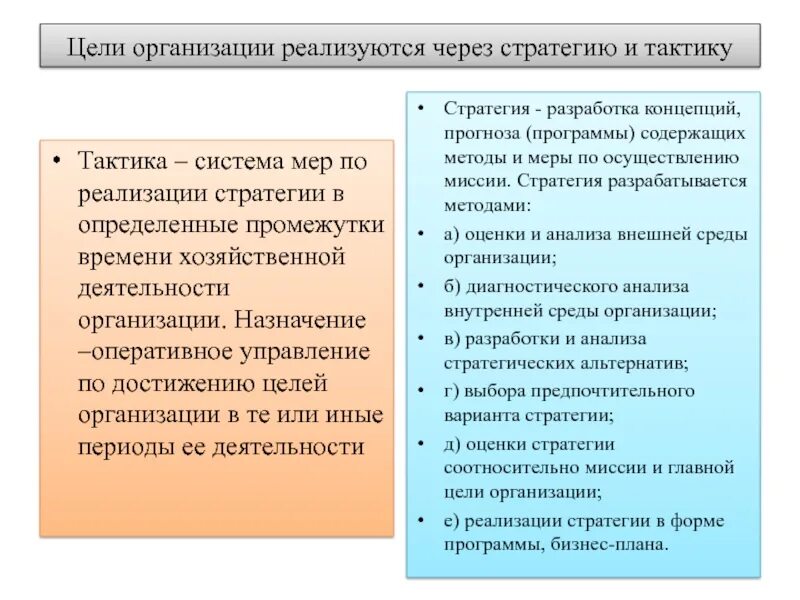 Для чего предназначена разработка и реализация стратегии.