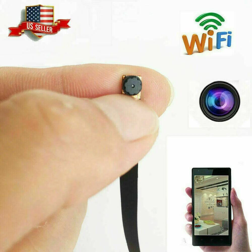 Mini Wireless hidden Spy Camera WIFI Home Security. Цифровые видеорегистраторы , карты памяти Unbranded 1080 Mini Spy DVR. Скрытая мини камера wifi купить