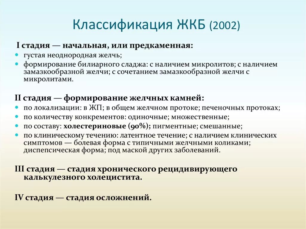 Жкб холецистит мкб. Острый калькулезный холецистит синдромы. Классификация желчнокаменной болезни. Желчекаменная болезнь классификация. Классификация желчных камней.