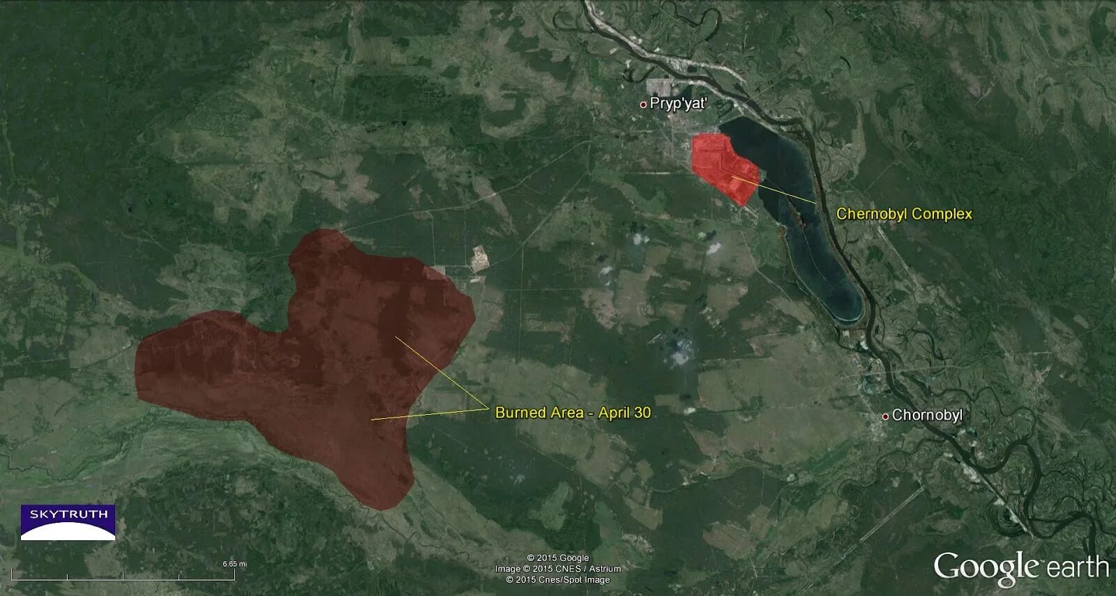 Как выглядит чернобыль на карте Окопы в Рыжем лесу Чернобыля. Оценки доз по результатам исследований / Habr