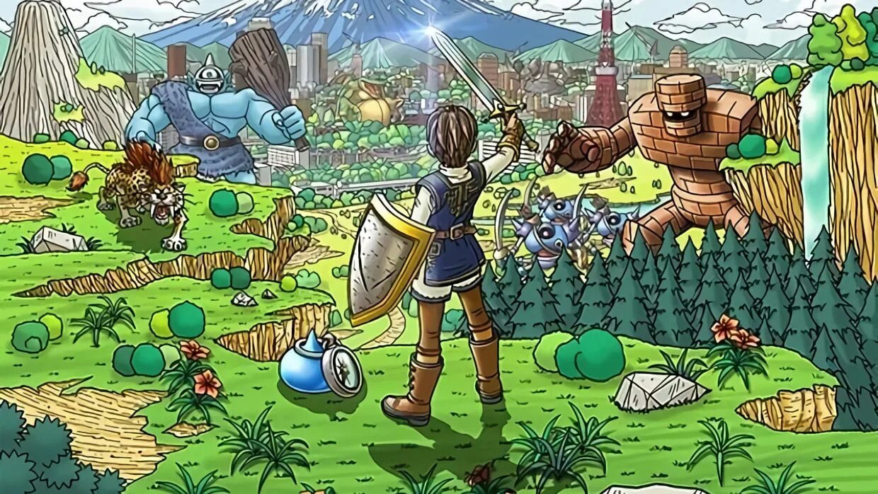 Dragon Quest walk русская версия. Драгон квест Старая игра. Dragon Quest 6. Dragon Quest СЛАЙМЫ.