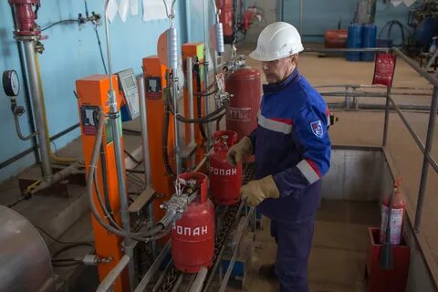 Опрессовка газа