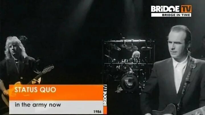 In the army now status quo перевод. Status quo (1986). сейчас ты в армии статус-кво. status quo - you&#039;re in the army now. статус кво теперь ты в армии.