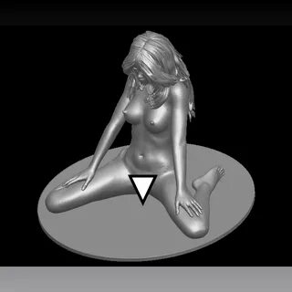 Characters. shes hot and zen 3D Print Model. 