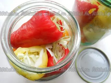 Перец с мясом на зиму в банках