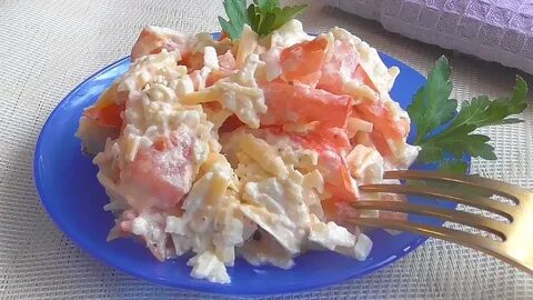 Вкуснейший салат из трех ингредиентов